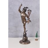 Veronese Mitolojik Uçan Merkür H e r m e s Figürü 38cm