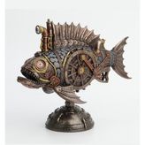 Veronese Steampunk Fish Balık Figürü 31CM
