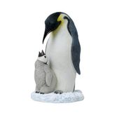 Veronese Yavru ve Anne Penguen Figürü 23cm