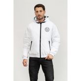 Versace Jeans Couture Erkek Mont, Beyaz, 46 Beden