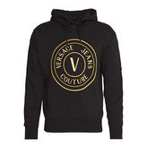 Versace Jeans Couture Pamuklu Loose Fit Kapüşonlu Sweat Erkek SWEAT 74GAIT05 CF01T G89
