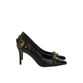 Versace Jeans Couture Siyah Kadın Topuklu Ayakkabı 79VA3S56899