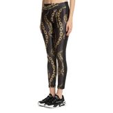 VERSACE JEANS COUTURE Tayt Siyah, 38, 77HAC114JS417, BLACK/GOLD, kadın