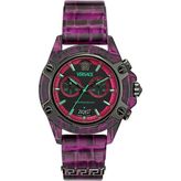 Versace VE8P00124 Versace Icon Active Erkek Kol Saati - Mor