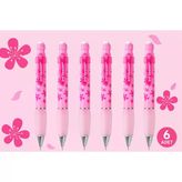 Versatil Kalem Deep 0.7 Mm Şeker Pembe Çiçek 6'Lı Paket