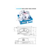 Vertex VSI-5 Ekonomik Tip Yatay Dikey İndeks Divizör