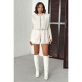 VERYMODA Krem Suni Kürk Yelek | VMF1567
