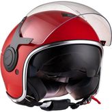 Vespa Kask Argentario Visor Jet - Kırmızı