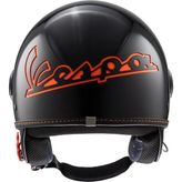 Vespa Kask Laghe Dj Special Edition - M - Siyah - Turuncu