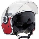 Vespa Kask Vj Yacht Club Special Edition Limited Series - Beyaz - Kırmızı