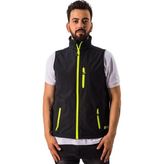 Vest Erkek Softshell Yelek-Siyah - Kırmızı
