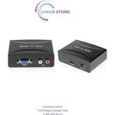 VGA To HDMI Çevirici Dönüştürücü