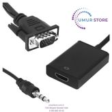 VGA To HDMI Dönüştürücü Kablo