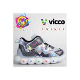 Vicco Sonya Ortopedik Taban Işıklı Çocuk Bot SİYAH