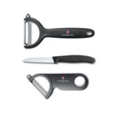 Victorinox Siyah Yan Soyacak