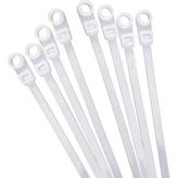 Vida Delikli Kablo Bağı Plastik Kelepçe 100lü Paket Beyaz 3.6x150mm