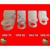 Vidalı Kablo Klipsi Vkk65 300 Adet