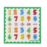 Viga Toys 4 İşlem Matematik Tablası Puzzle