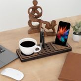 Vigowood 3 Parça Masaüstü Organizer Ceviz