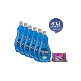 Viking Yumuşatıcı Technopower Therapy 1440 ML 6 Adet + Magic Sünger