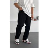 viking's line Erkek Siyah Baggy Pantolon