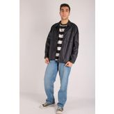 Viking's Line Kaizerdenim Erkek Oversize Deri Ceket