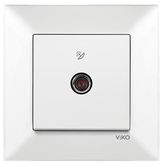 Viko By Panasonic F Konnektörlü Sonlu Beyaz Meridian Uydu Prizi