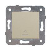 Viko Novella Bronz Işıklı Anahtar