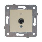 Viko Novella Cat5 Bronz Data Nümeris Telefon Prizi