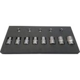 Vıktec 13 Parça 1/4 ve 1/2 E Lokma Takımı (Dişi Torx)