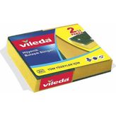 Vileda 1+1'li 3 Adet Klasik Yeşil Düz Sünger