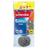 Vileda 3'lü Çelik Bulaşık Teli