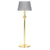 Vinner Solid Gold Kaplama Düz Metal Ayak Gri Kırçıl Lambader