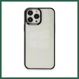 VINTESSY iPhone 14 Pro Max Uyumlu Kılıf Element Silikon - Siyah BZS01