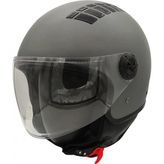 Vinz Acik Kask (Mat Gri) L