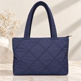 Viola Moda Bayan Kapitone Omuz Çantası - Lacivert