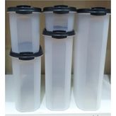 Vionna Tupperware Oval Saklama Set 5'li - Adaçayı
