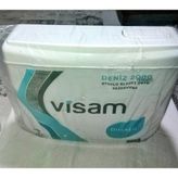 Visam Deniz 2000 Stoplu Spiral Dirsekli Klozet Üstü Rezervuar Basmalı - 1