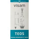 Visam Teos Basmalı Rezervuar İç Takımı Dayanıklı Yapı ile Su Tasarrufu Sağlayan Pratik Çözüm
