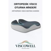 Visco Ortopedik Oturma Minderi