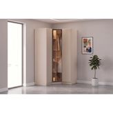 Vita Mdf Köşe Gardırop, 3 Kapaklı