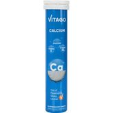Vitago Calcium Vitamin D K2 9x20 Efervesan Tablet