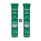 Vitago Multivitamin Ginseng Multimineral 2x20 Efervesan Tablet