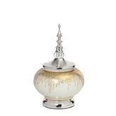 Vitale AK.JE0029 Sultan Silver Kapaklı Vazo