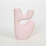 Vitale Seramik Modern Vazo 7*15*21 Cm Renksiz