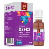 Vitamin D3 1000 Iu K2 12.5 Mcg 20 ML