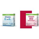 Vitamin D3 + K2 Vitamini 25 ml + B12 Metilkobalamin 20 ml