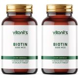 Vitanils Biotin Dilalti Tablet - 60X1 (2 paketi)