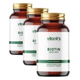 Vitanils Biotin Dilalti Tablet - 60X1 (3 paketi)