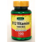 Vitapol B12 Vitamini 1000 mcg 100 Tablet